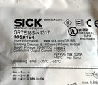 GRTE18S-N1317 GRTE18SN1317 1PC New SICK Photoelectric Switch free ship