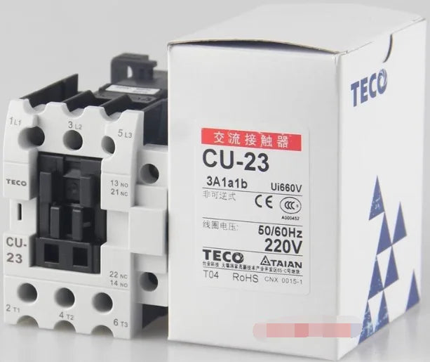 New  TECO CU-23  AC380V  Ac contactor  free shipping