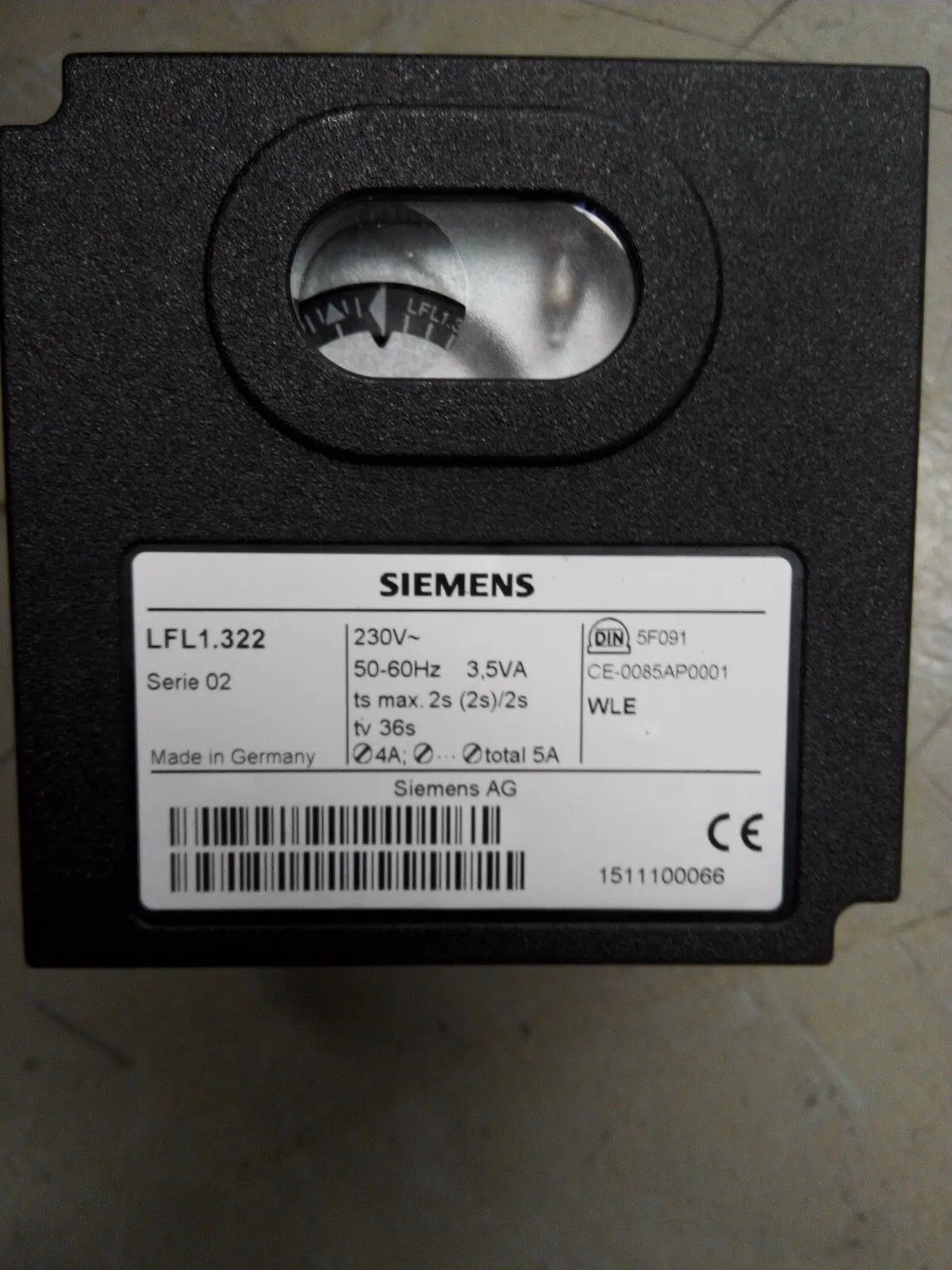 New  Siemens  LFL1.322  Gas Burner Program Controller   free shipping