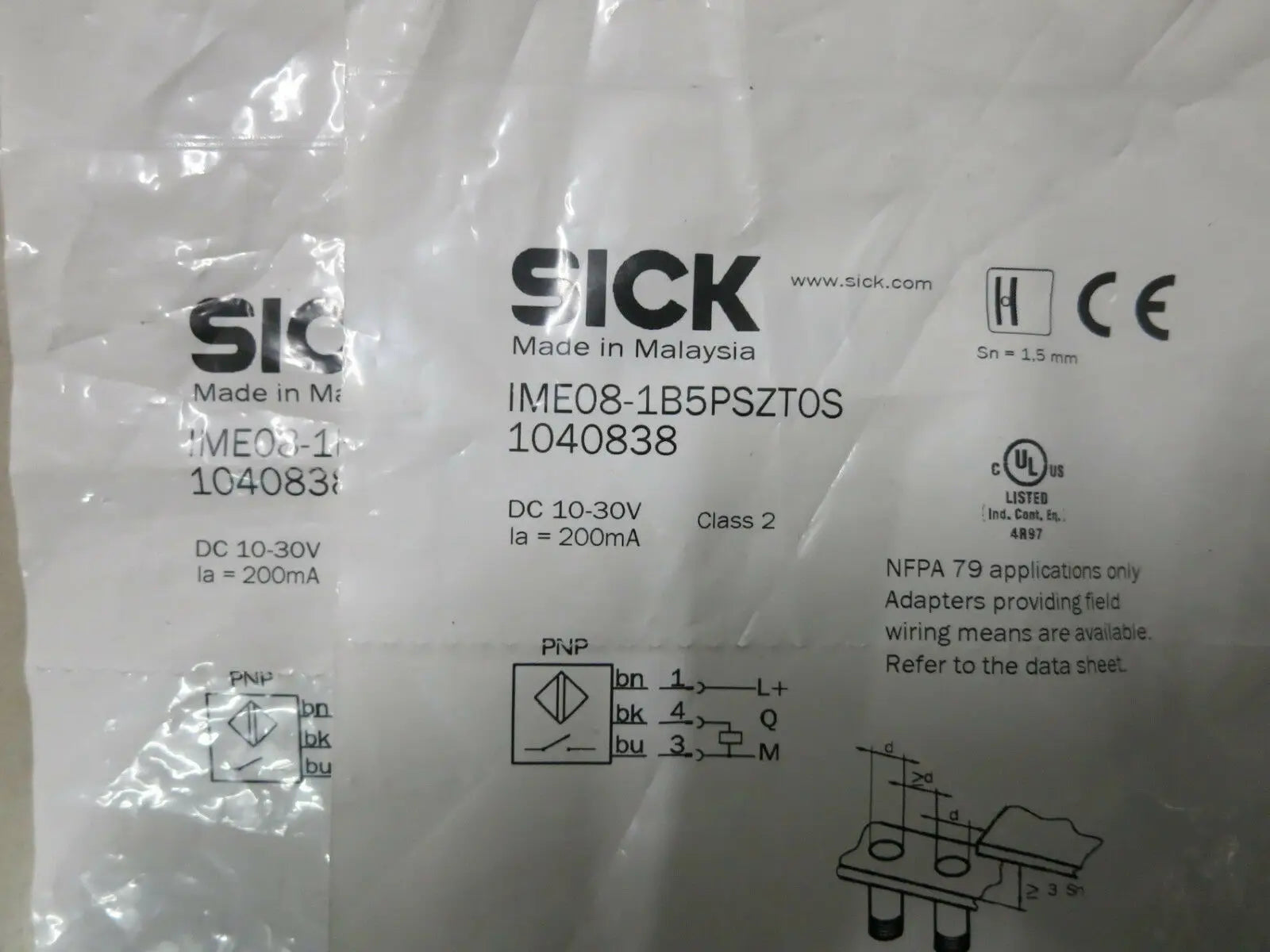 IME08-1B5PSZT0S  SICK NEW IN BOX free shipping