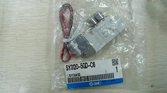 SY3120-5GD-C6 1PC New SMC Solenoid Valve free shipping