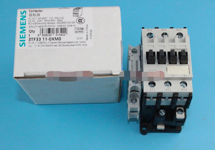 New Siemens 3TF3311-0XM0 3TF33 11-0XM0 Ac contactor free shipping