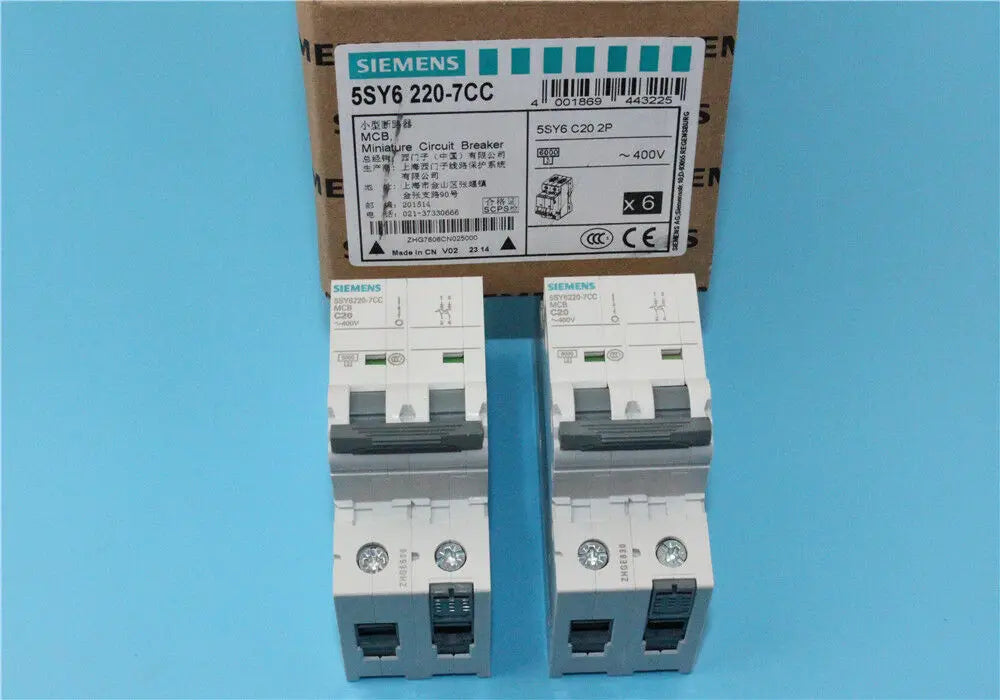 1pc      Siemens  2P  20A  5SY6220-7CC   circuit breaker   free shipping
