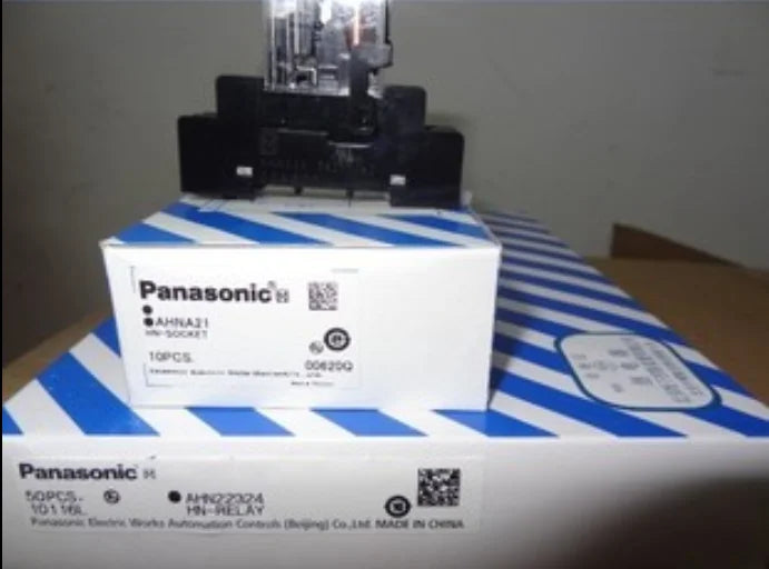 PLC Relay AHN22324 DC24V with Socket AHNA21 1PC NEW Panasonic