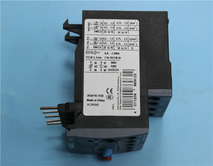 1pc      Siemens  3RU6116-1FB0  3.5-5A  Thermal  relay  free shipping