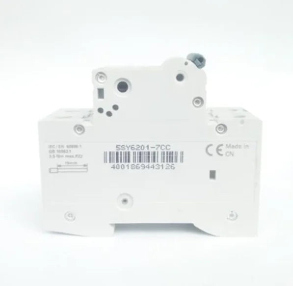 1PC  NEW   SIEMENS   5SY6201-7CC  5SY6 C1 2P   free shipping