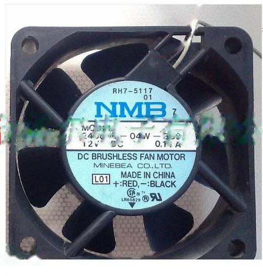 1pc new fan 2408NL-04W-B59 NMB 12VDC 0.14A 60*60*20MM freeship
