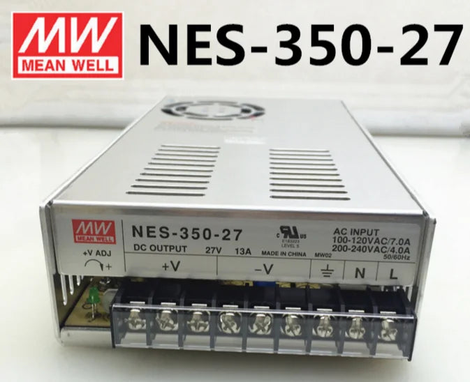 NES-350-27 NES35027 27V 13A 1PCS New MeadWell Switching Power Supply free ship
