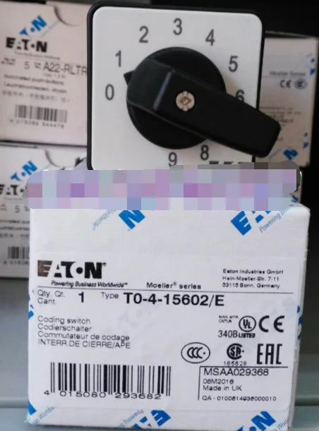 1PC NEW EATON MOELLER T0-4-15602/E free shipping