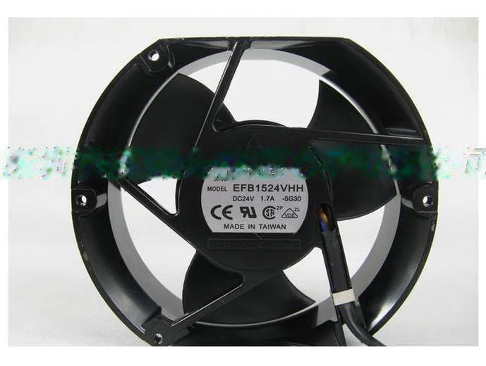 1pc new fan EFB1524VHH DC24V 1.7A DELTA 172*150*51MM freeship