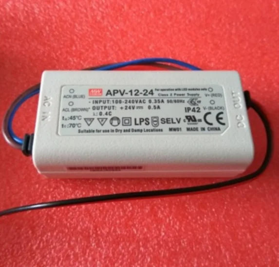 APV-12-24 APV1224 1Pcs  New MeanWell Switching Power Supply free ship