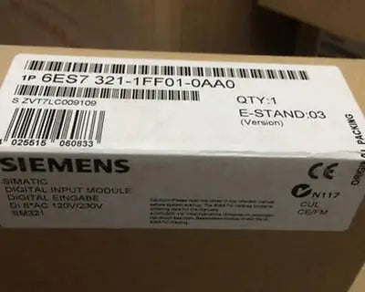6ES7321-1FF10-0AA0 6ES7 3211FF100AA0 PLC S7-200CN Siemens NEW