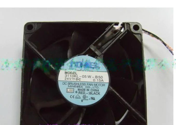 1pc new fan 3110KL-05W-B50 -PQ1 NMB 24V 0.15A 80*80*25 freeship