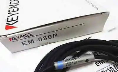 Keyence EM-080P Fiber Amplifier Sensor New In Box