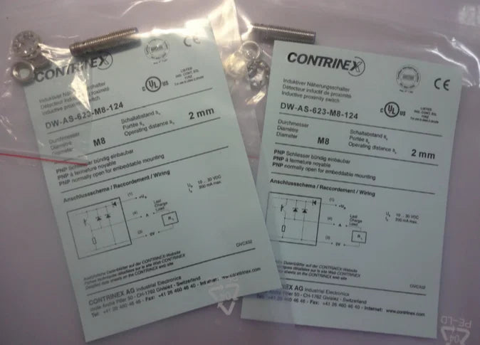 DW-AS-623-M8-124 DWAS623M8124 1pc New CONTRINEX Inductive Proximity Sensor