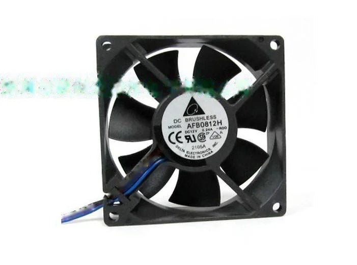 1pc new fan AFB0812H DC12V 0.24A DELTA 80*80*25MM freeship