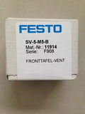 SV-5-M5-B 11914 SV 5 M5 B 1pcs New in box FESTO free shipping