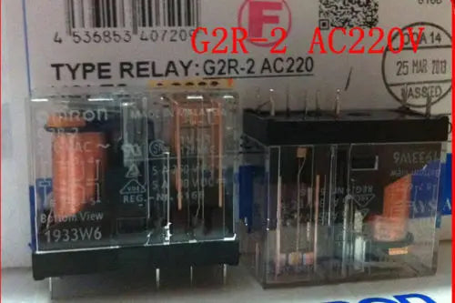 New  Omron G2R-2-AC220V  G2R-2  AC220V   free shipping