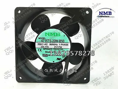 1pc new NMB 4715TS-20W-B50 12038 200V 21/17W
