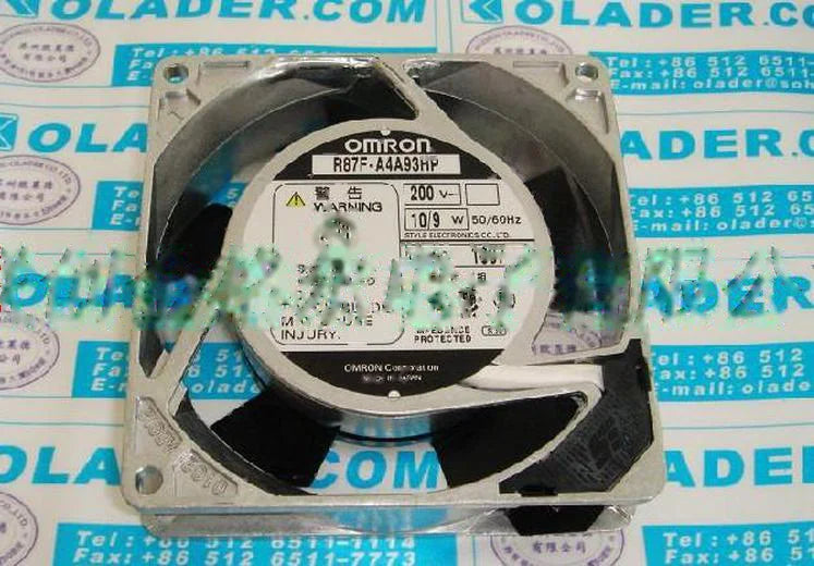 1pc new fan R87F-A4A93HP 200V 10/9W OMRON 92*92*25 freeship