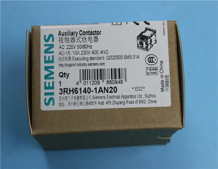 1pc      Siemens  3RH6140-1AN20  relay   free shipping