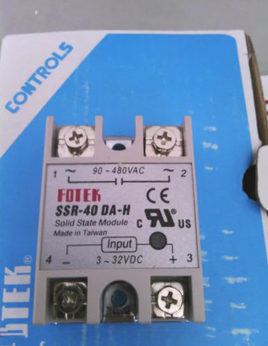 SSR-40DA-H SSR40DAH QTY 5 Per Lot New FOTEK Solid state Relay free shipping