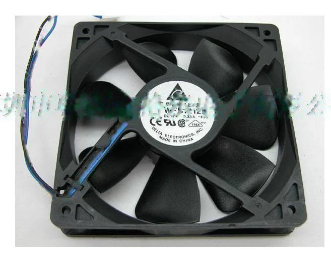 1pc new fan WFB1212M DELTA DC12V 0.33A 120*120*25 freeship
