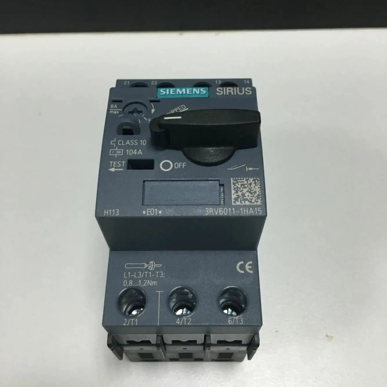 1pc      Siemens  3RV6011-1HA15  5.5-8A   circuit  breaker  free shipping