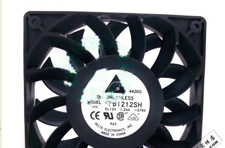 1pc new fan FFB1212SH DC12V 1.24A DELTA 120*120*25 freeship