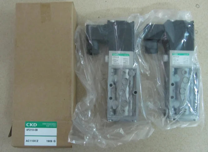 4F210-08 4F21008 NEW CKD solenoid valve AC110V free ship