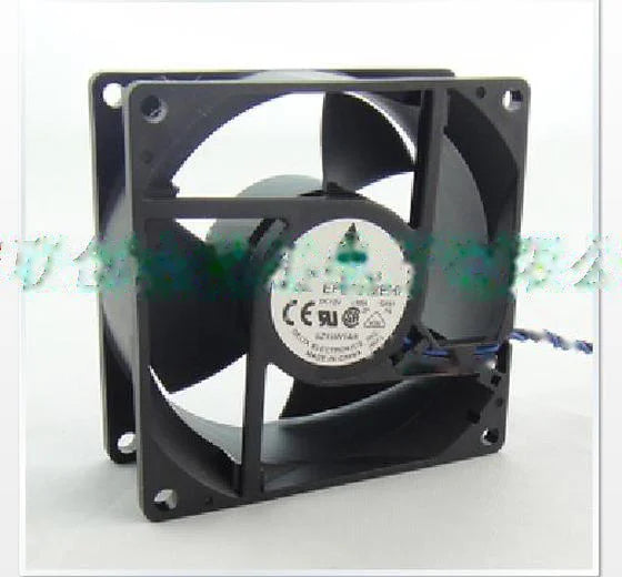 1pc new fan EFB0812EHF 3 DELTA 12V 0.68A 80*80*32 freeship