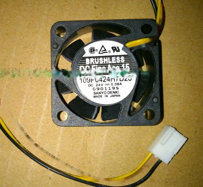 1pc new fan 109P0424H7D20 SANYO 24V 0.08A 40*40*15 freeship
