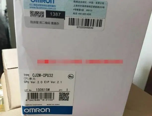 CJ2M-CPU32 CJ2M CPU32 1PC NEW IN BOX OMRON CPU Module free shipping