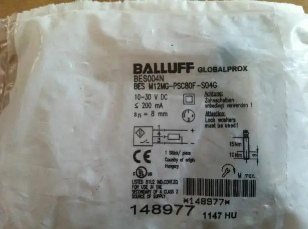 BES M12MG-PSC80F-S04G NEW BALLUFF Proximity Sensor free shipping