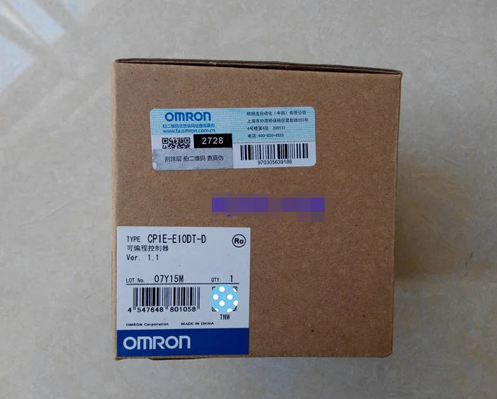 New  Omron  CP1E-E10DT-D  programmable controller  free shipping