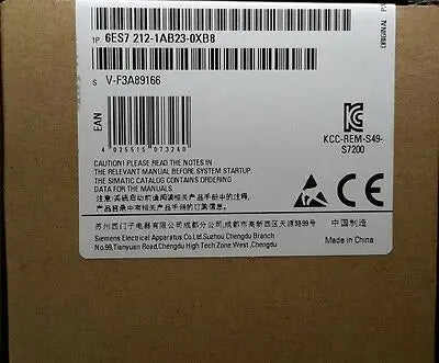 SIEMENS 6ES7212-1AB23-0XB8 NEW IN BOX