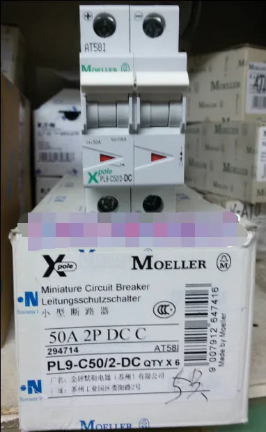1PC NEW EATON MOELLER PL9-C50/2-DC free shipping