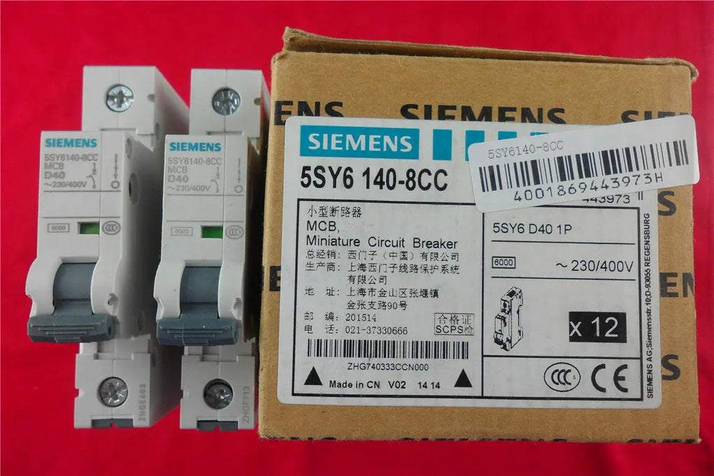 1pc      Siemens  1P 40A  5SY6140-8CC  circuit  breaker  free shipping