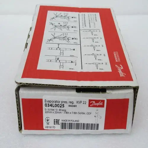 New  DANFOSS  Expension Valve  KVP22  034L0025   free shipping