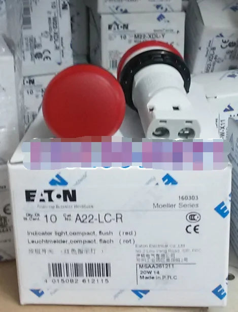 1PC  NEW   EATON  MOELLER  A22-LC-R  free shipping
