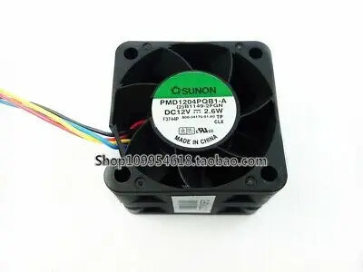 1pc new SUNON 4028 12V 2.6W 4CM 4 1U PMD1204PQB1-A
