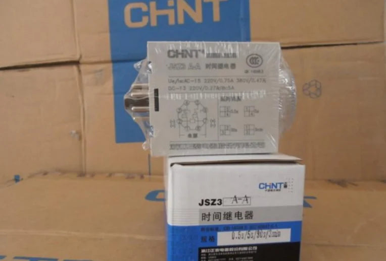 JSZ3A-A JSZ3AA AC220V 1PC New CHNT Time relay free ship