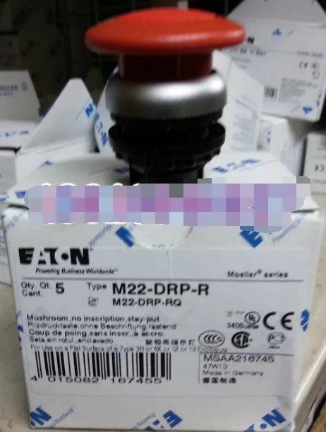 1PC  NEW   EATON  MOELLER   M22-DRP-R    free shipping