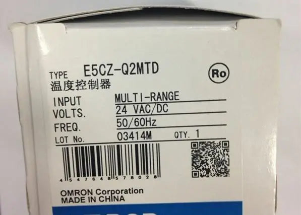 E5CZ-Q2MTD 24VAC/DC New Omron Temperature Controller free shipping