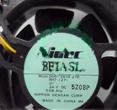 1pc fan new D06T-24TG 27B 24V 0.08A D06T-12TH 25B D06T-12PS5 03A