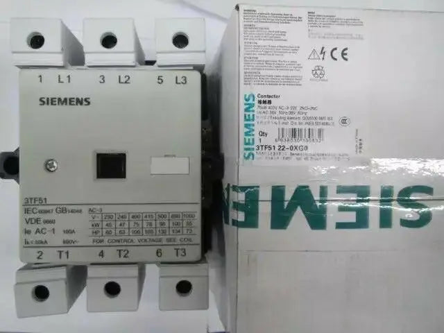 New SIEMENS 3TF5122-0XG0 AC36V Ac contactor free shipping