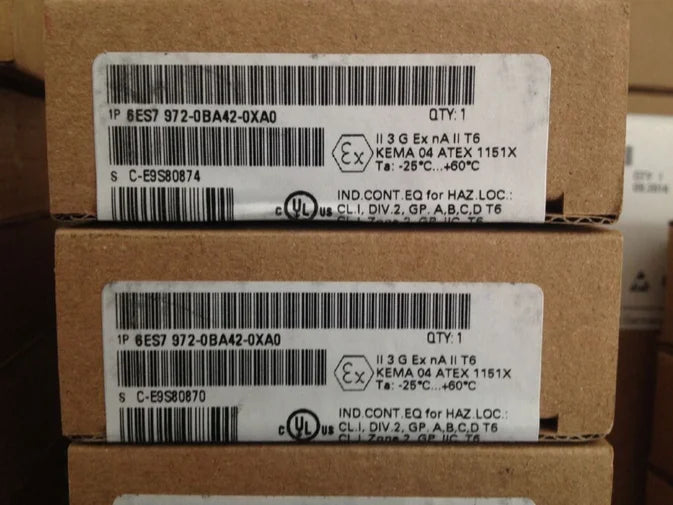 6ES7 972-0BA42-0XA0 6ES7972-0BA42-0XA0 NEW Siemens BUS CONNECTOR free shipping