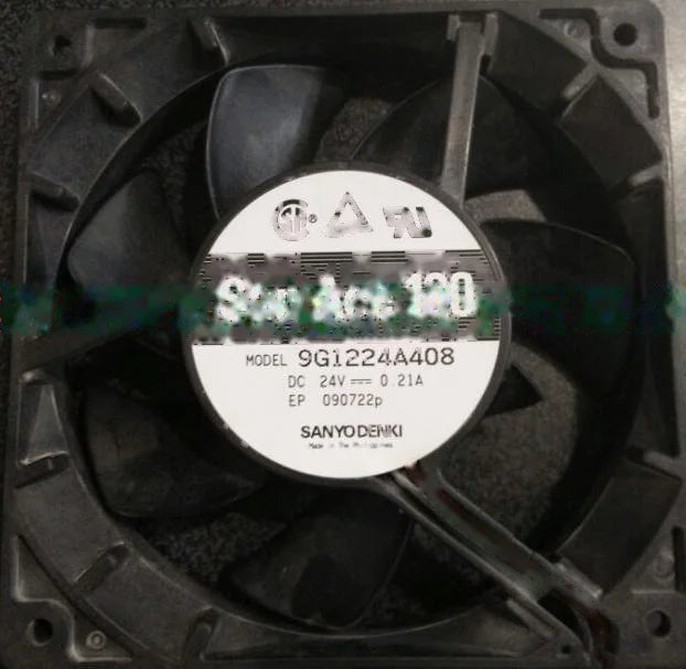 1pc new fan 9G1224A408 24V 0.21A SANYO 120*120*38MM freeship