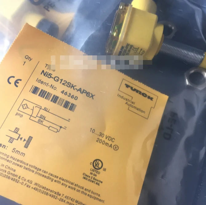 NI5-G12SK-AP6X NI5G12SKAP6X 1PC New TURCK Proximity Switch free ship