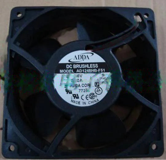 1pc new fan AD1248HB-F51 ADDA 48V 0.20A 120*120*38MM freeship